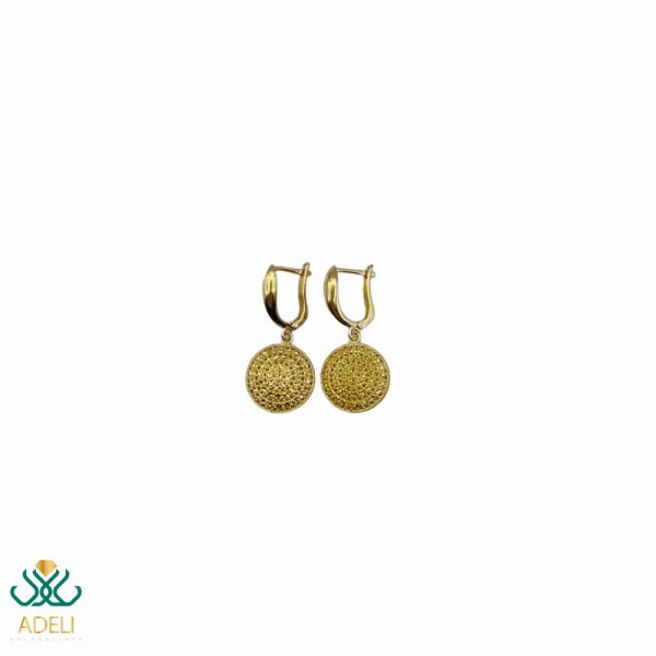 گوشواره طلا آویز آوا