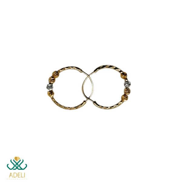 گوشواره طلا حلقه ای البرنادو