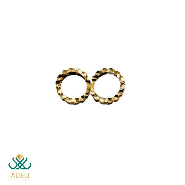 گوشواره طلا حلقه ای رولکس