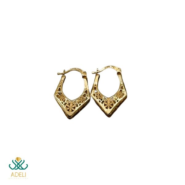گوشواره طلا حلقه ای ورساچه