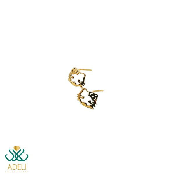 گوشواره طلا میخی کیتی