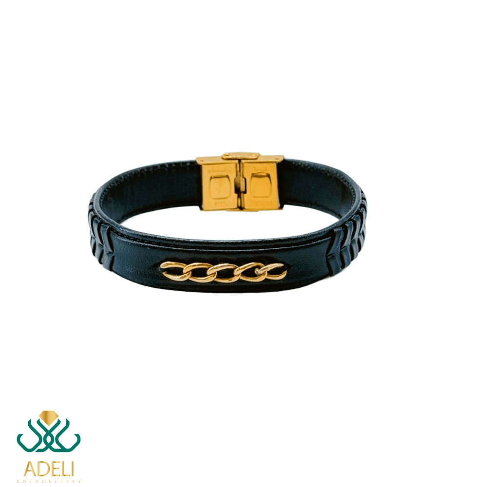 دستبند طلا چرم کارتیر دستبند طلا چرم کارتیر