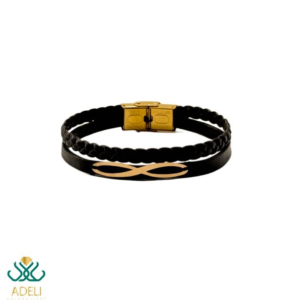 دستبند چرم اسپرت کد 14446