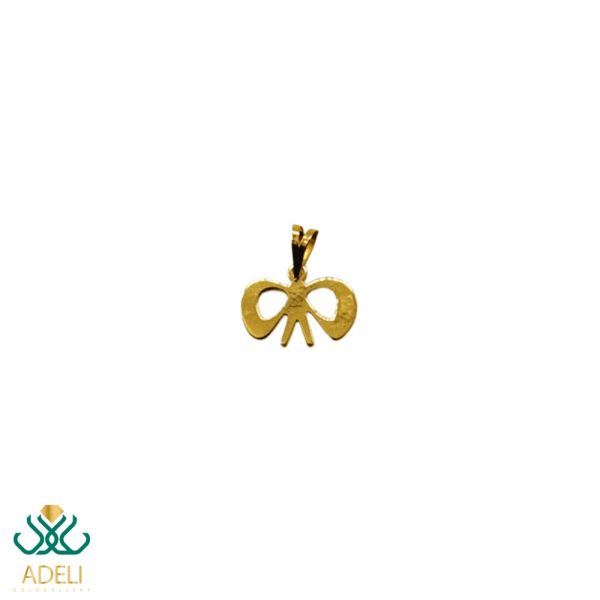 پلاک طلا پاپیون