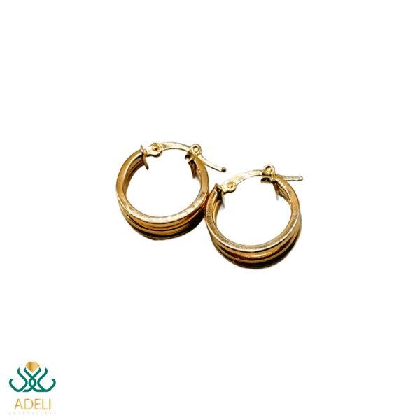 گوشواره طلا حلقه ای اکسترا