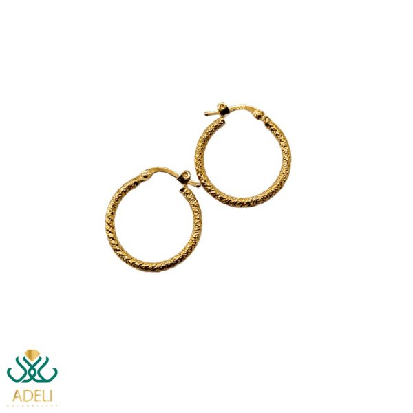 گوشواره طلا حلقه ای اکسترا