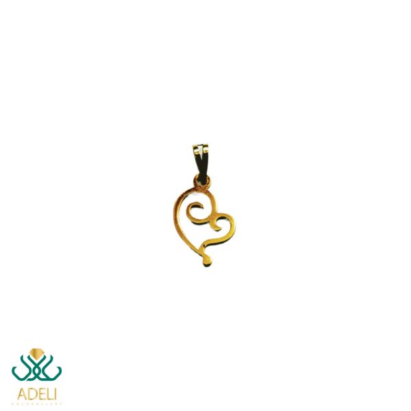 پلاک طلا قلب