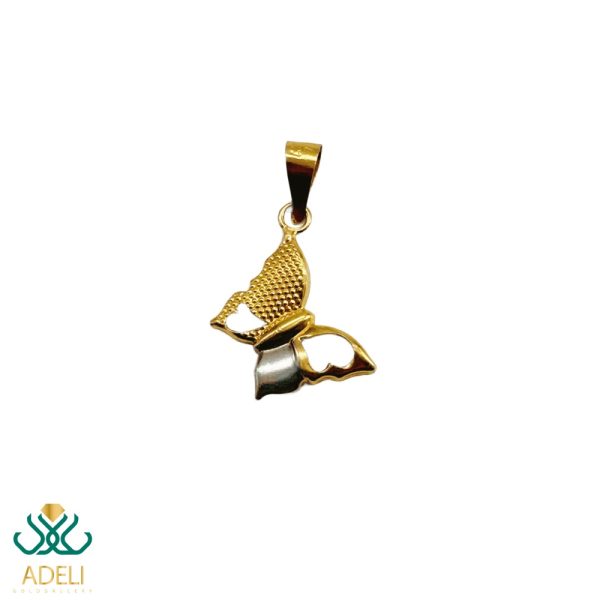 پلاک طلا پروانه