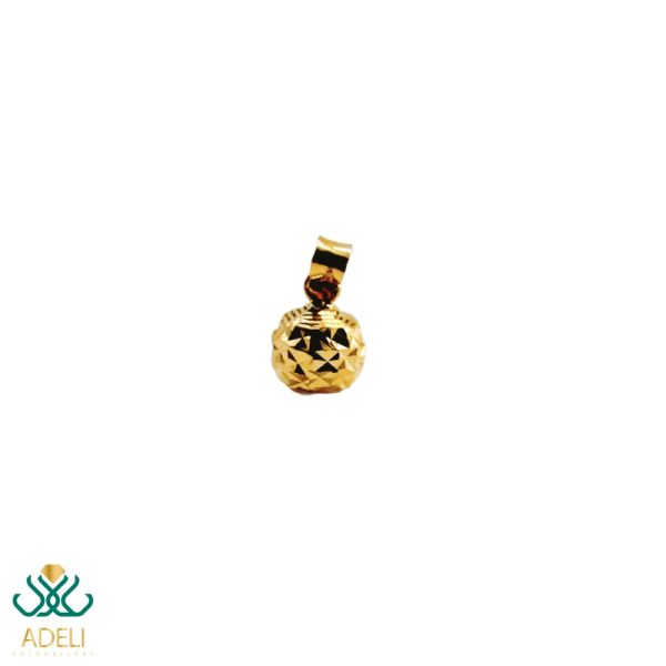 پلاک طلا گوی