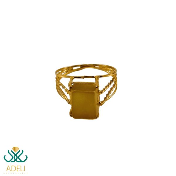 انگشتر طلا توپاز