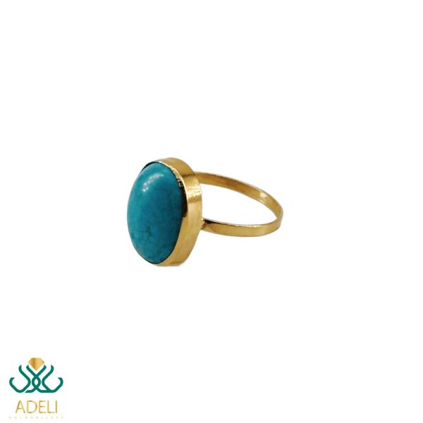 انگشتر طلا توپاز