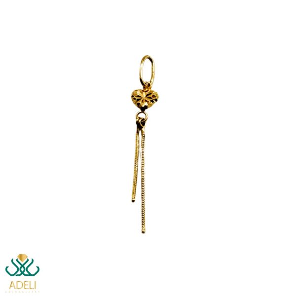 پلاک طلا قلب