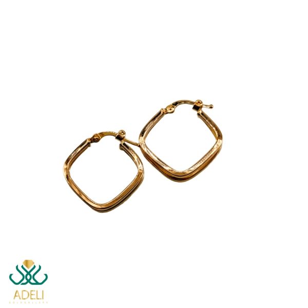 گوشواره طلا حلقه ای اکسترا