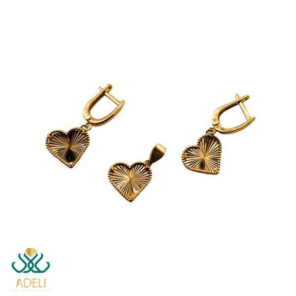 نیم ست طلا ونکلیف